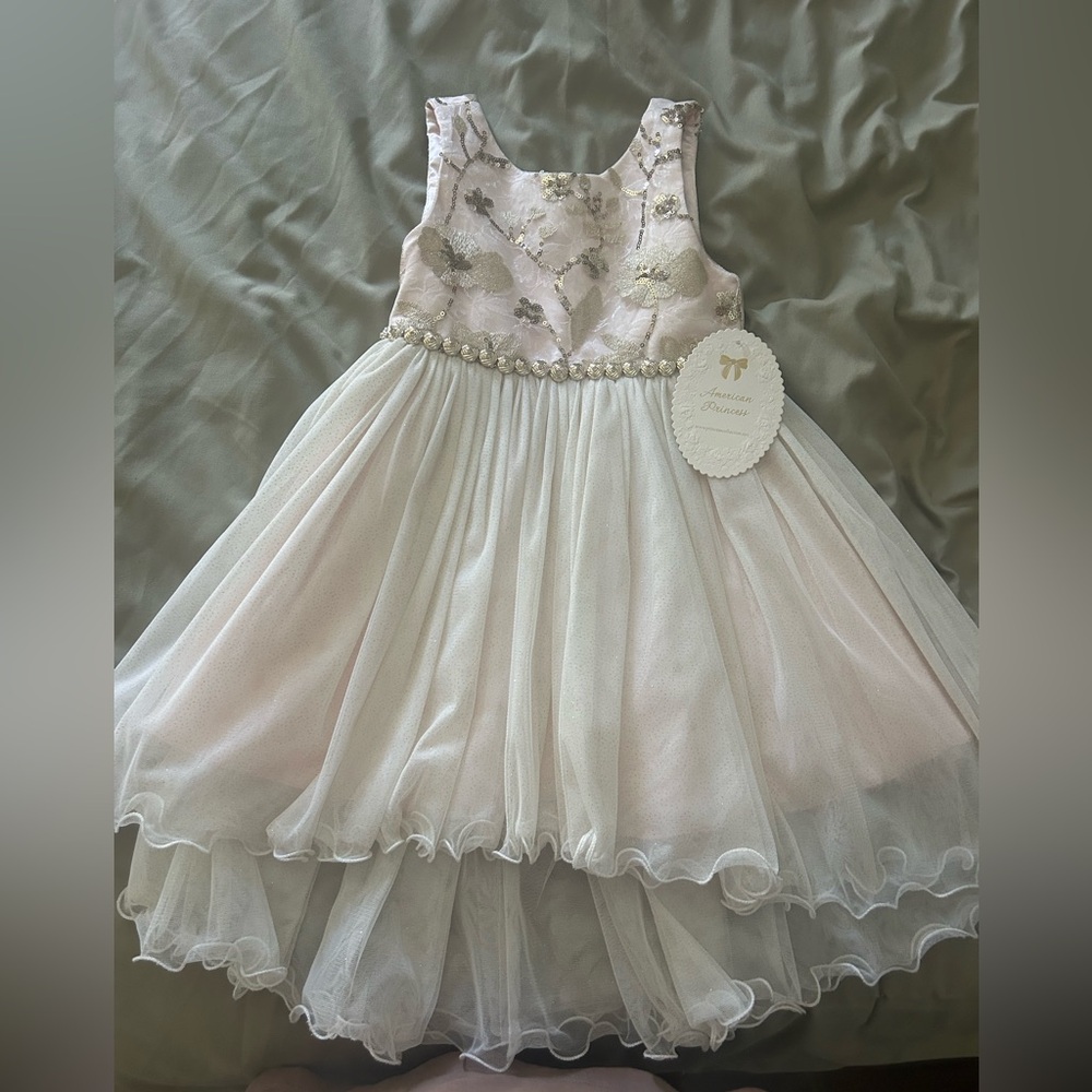 Elegant Floral Kids Dress
